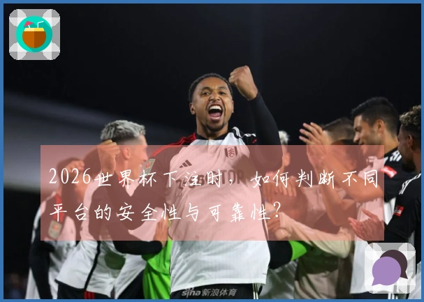 2026世界杯下注时，如何判断不同平台的安全性与可靠性？