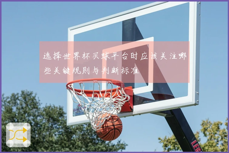 选择世界杯买球平台时应该关注哪些关键规则与判断标准